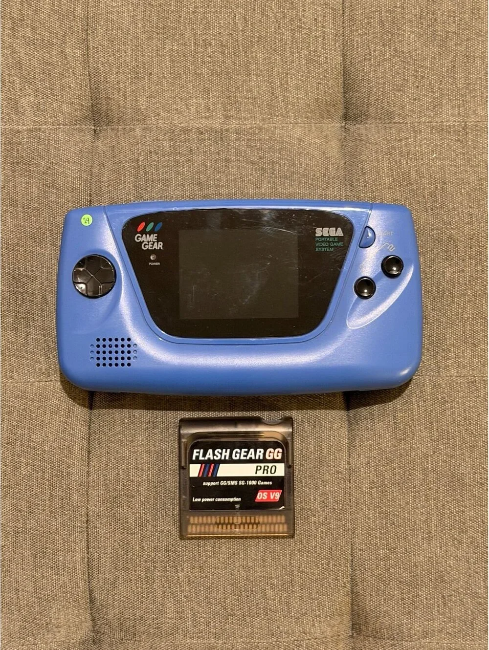 Sega Game Gear (Blue) (Customized)